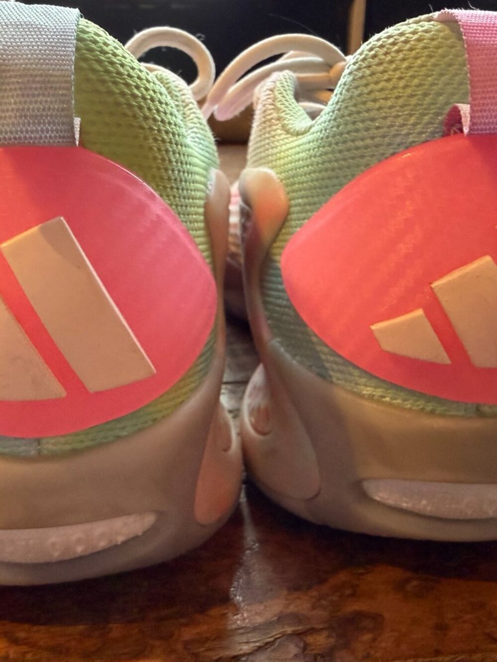 BOYS Adidas Anthony Edwards Cloudfoam basketball sneakers - Picture 3 of 5